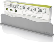 Silicone Sink Splash Guard Water Splash Guard Kitchen Island Bathroom Secure