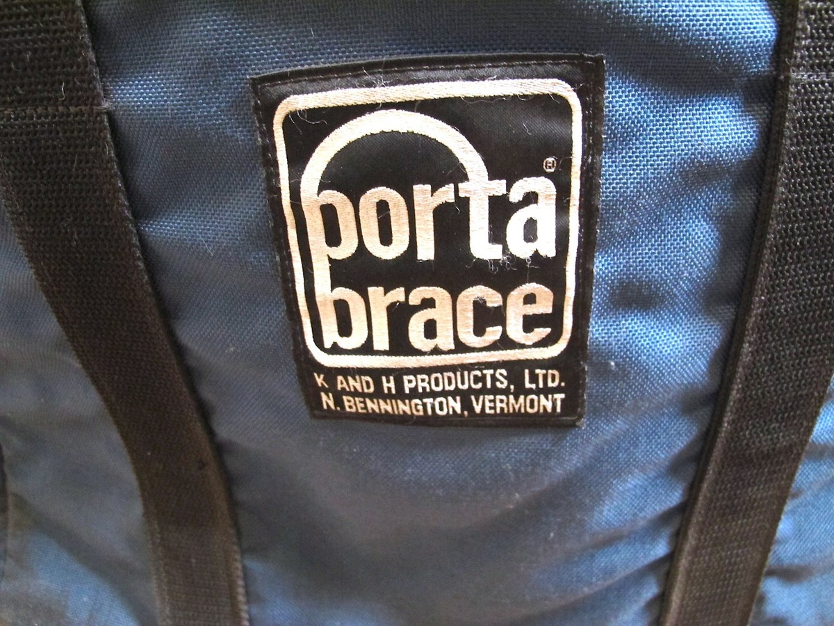 Porta Brace MO-60 Heavy Duty Gear Case w/ Pockets & Wooden Handle