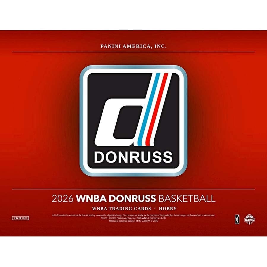 2026 Donruss WNBA Basketball Hobby Box Factory Sealed 26PAKDWNBA