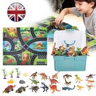 Dinosaur Toys Set for 3+ Year Old Boys Gift Dino Games Dinosaur Figures Play Mat