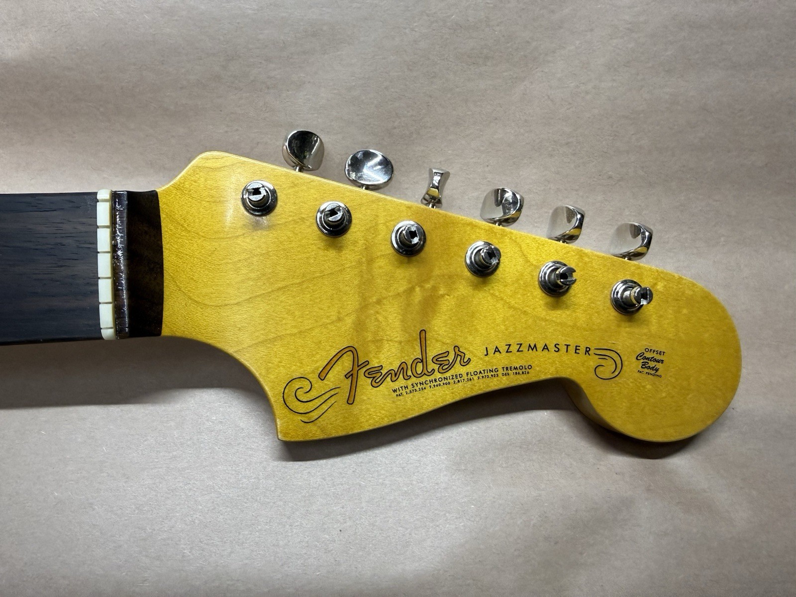 Collo Jazzmaster anni 60 su ordinazione vintage Fender specifiche ordine personalizzato