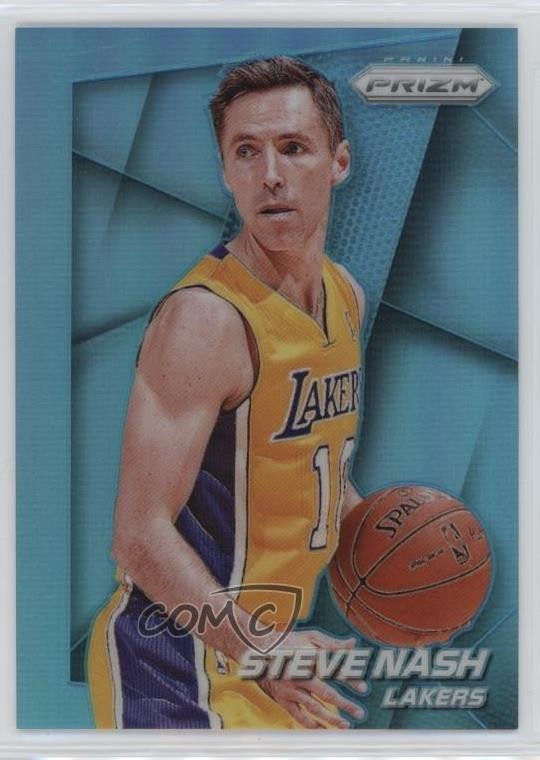 2014-15 Panini Prizm Light Blue Prizm 49/49 Steve Nash #102 HOF 10yl