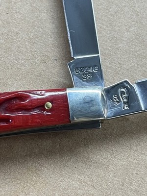 Case XX Knife Red Bone 62048 SS-1998- New in Box! | eBay