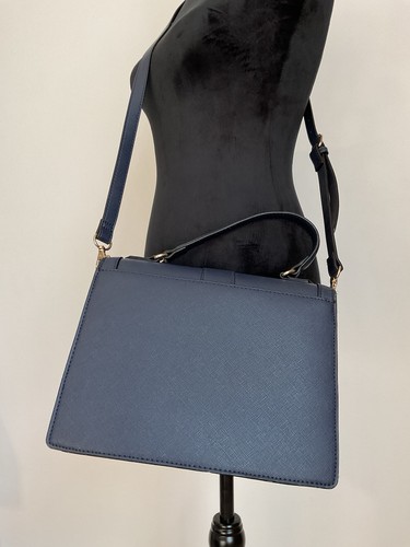 Draper James RSVP Navy Crossbody Crossbody - Picture 2 of 3