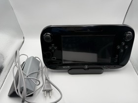 Nintendo Wii U 32GB Console Deluxe Set - Black Working Console Gamepad And Game
