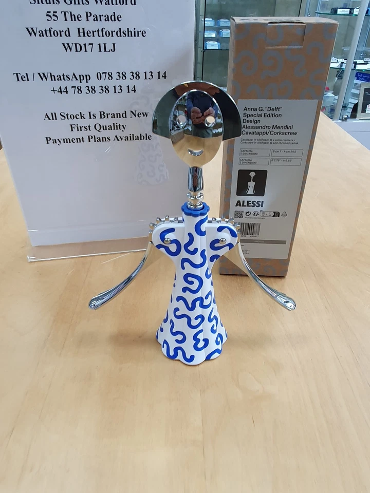 Alessi - AM01A 8 - Anna G. Corkscrew - Delft - NEW FOR AUTUMN 2025 - Image 4 of 4