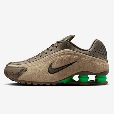 Nike Women's Shox R4 'Olive Khaki' (HQ7739-200) Expeditedship | eBay