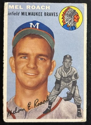 1954 Topps #181 Mel Roach