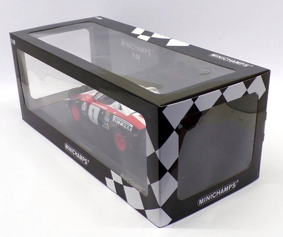 Minichamps 1/18 Scale 155 781701 - Lancia Stratos - Dynavit Saarland Rally 1978 - Image 4 of 4