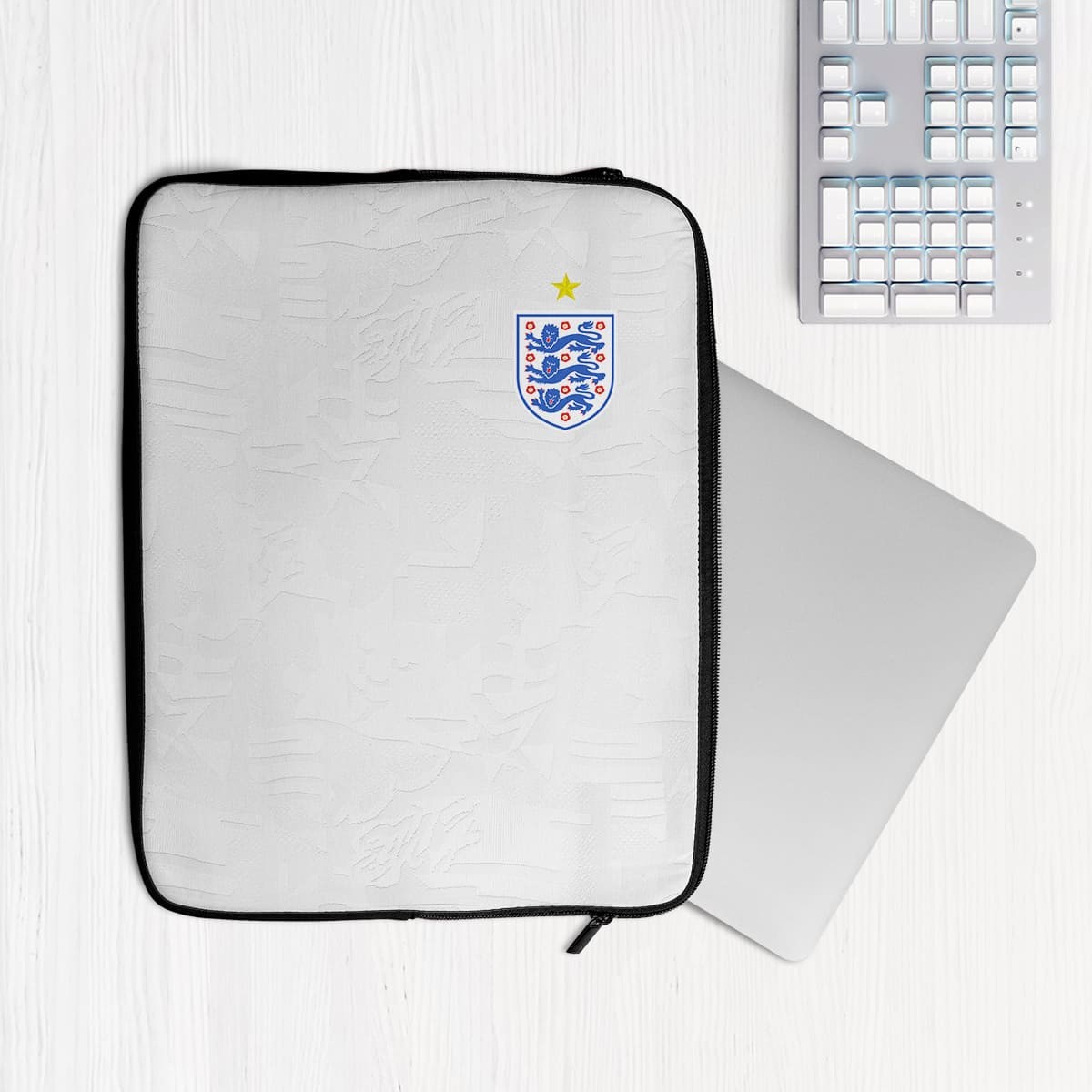 Housse ordinateur Angleterre football équipe 2026 cadeau idéal fan 13 14"