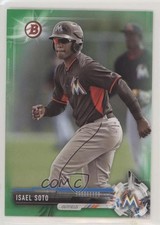 2017 Bowman Prospects Retail Green 70/99 Isael Soto #BP129 gh4
