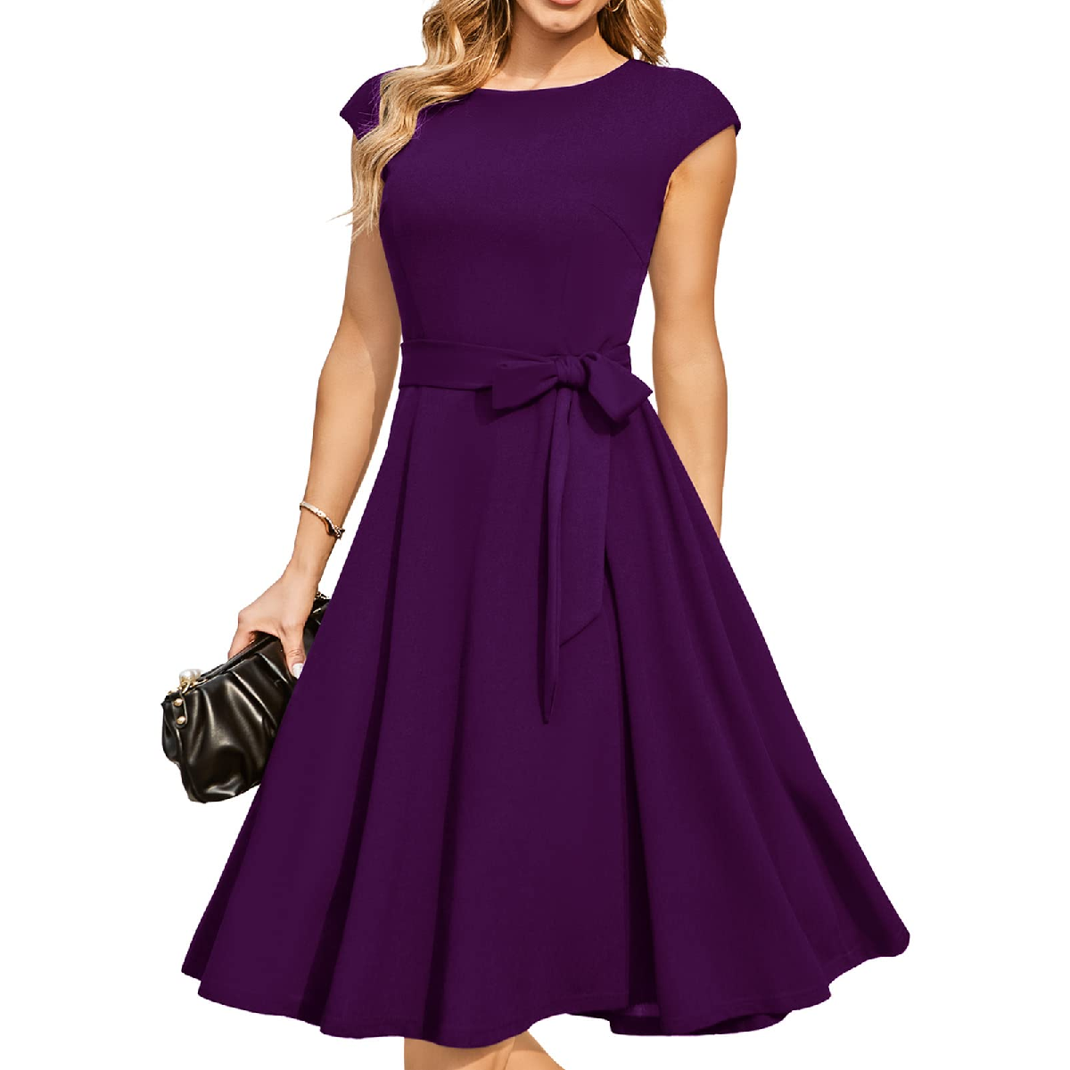 mesh black formal dress L