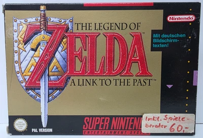 The Legend of Zelda: A Link to the Past - Super Nintendo / SNES - CiB - PAL - Bild 1 von 4