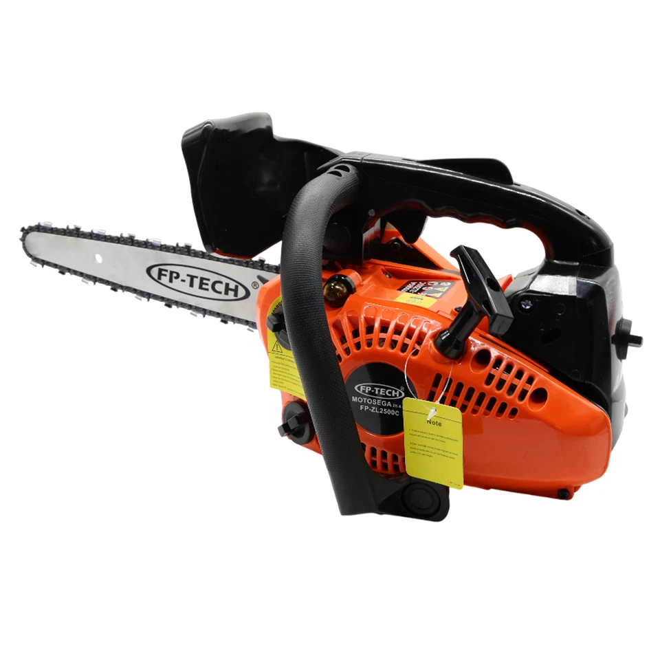 MOTOSEGA A SCOPPIO 25 CC POTATURA ALBERI BARRA 25 CM CARVING LEGGERA AD UNA MANO - Immagine 3 di 4