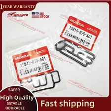 GENUINE HONDA Cylinder Head Solenoid Gasket VTEC 15815R70A01&15845R70A01 NEW