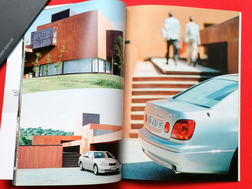 2000 LEXUS GS300 GS430 Sales Brochure UK Market inc Colours Trims Mint Condition - Picture 9 of 19