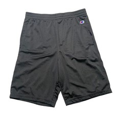 Champion Activewear Boys Pull On Basketball Shorts Size Extra Large Black