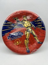 Vintage 1987 Captain Power And The Soldiers Of The Future 9  Paper Plates NEW 