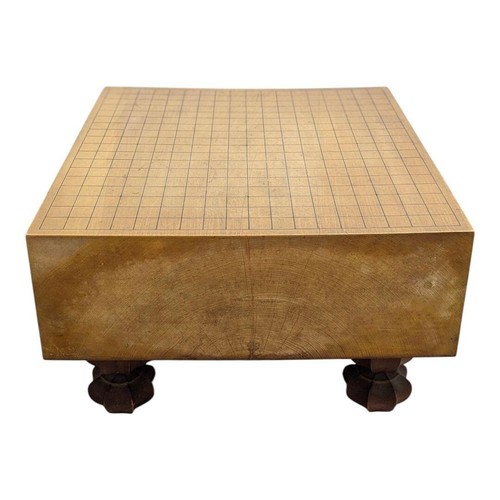 Hon Kaya Go Board 4.8 Sun Thick Table with Legs+Go Stones Set Japan Igo Game FS - Picture 3 of 14