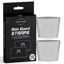 MediCaptain Soccer Shin Guard Straps - Silicone Shin Guard Holders/Stays