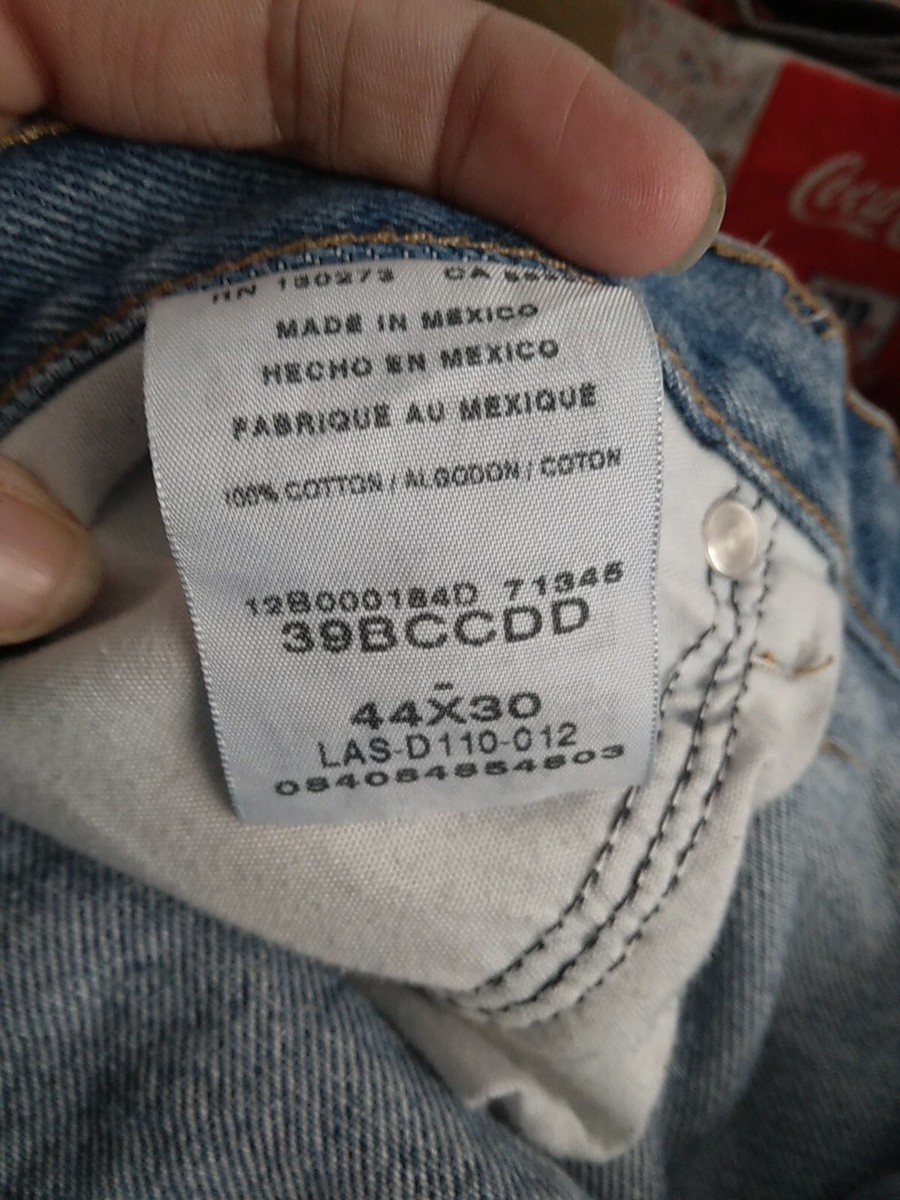 BCC BLUES Jeans Men's 44 X 30 Distressed | eBay