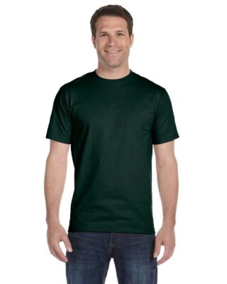 Pack Of 5 Hanes 5280 Mens Short Sleeve ComfortSoft Lightweight Cotton T-Shirt