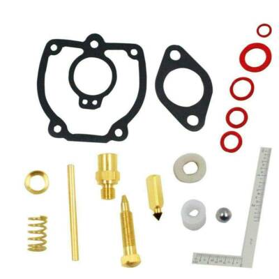 For IHC Farmall M Carburetor 47387DB Major Repair Kit Float Throttle Bocy 6513DX