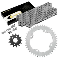 Drive Chain & Sprockets For Yamaha Banshee 350 YFZ350 1987 520 Pitch 104 Link