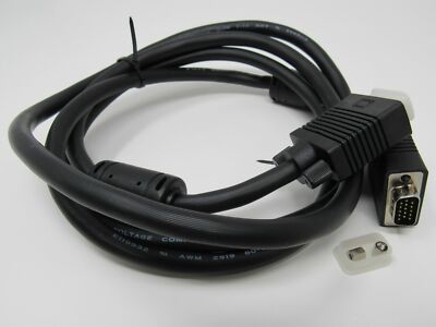 Standard VGA Monitor Connector Video Cable DSub15 DB15 5.5 ft Male