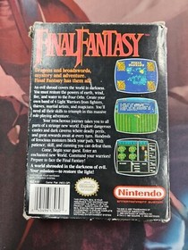 Final Fantasy - NES - Complete Without Dungeon Map Good Condition