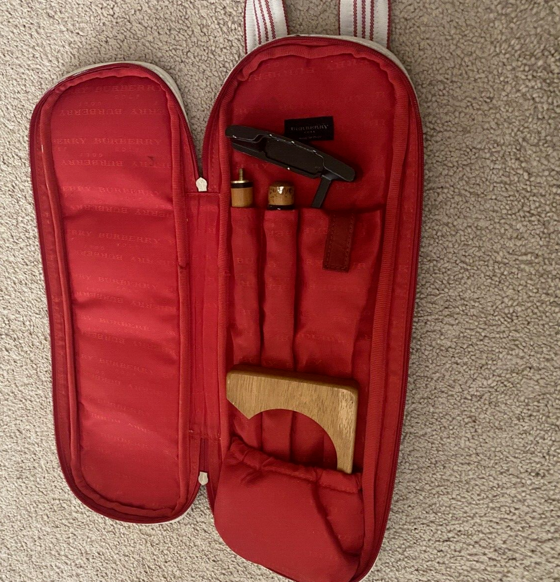 Rare* Burberry Golf Executive Traveling Putting Set BNWT | eBay