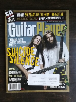 Guitar Player Magazine January 2017 Suicide Silence - Kansas - 1023 B