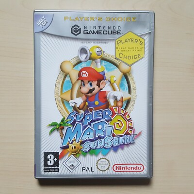 Nintendo GameCube Spiel Super Mario Sunshine in OVP NGC Boxed
