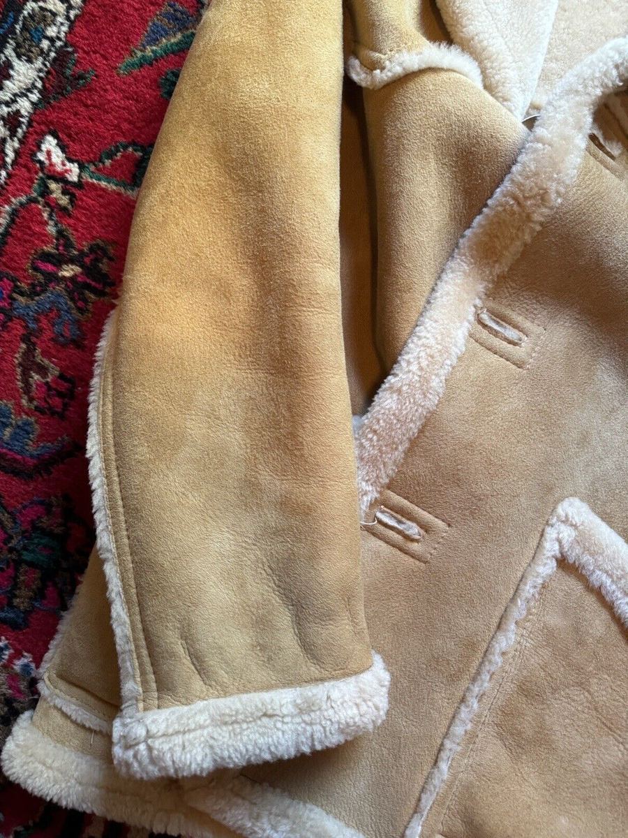 E*様 SAWYER OF NAPA Saks Fifth 限定 ムートンコート Sawyer of Napa Saks Fifth Avenue Shearling Coat 38 Mens Sheepskin