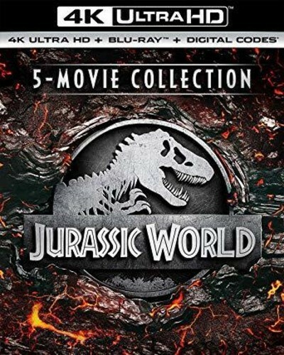 JURASSIC WORLD 5 MOVIE COLLECTION 4K ULTRA HD & BLURAY BOX SET