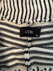 CIDER SHORTS WOMEN'S SIZE 1XL OFF WHITE AND BLACK STRIPES SUMMER Worn Once — photo 2
