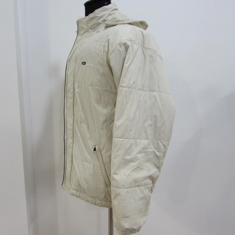 Reebok Men's VTG 90s Quilted Showerproof Hooded Chest 44/46 UK L REF (13941) - Image 4 of 4