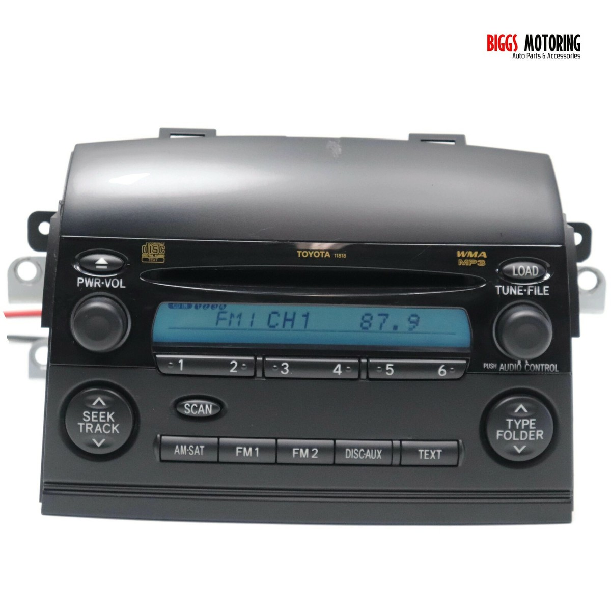 2004-2010 Toyota Sienna Radio Stereo Cd Player 86120-AE053 | eBay