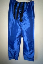 Men’s Bib Overall Field & Stream Blue Nylon/PVC  Size Large   P322