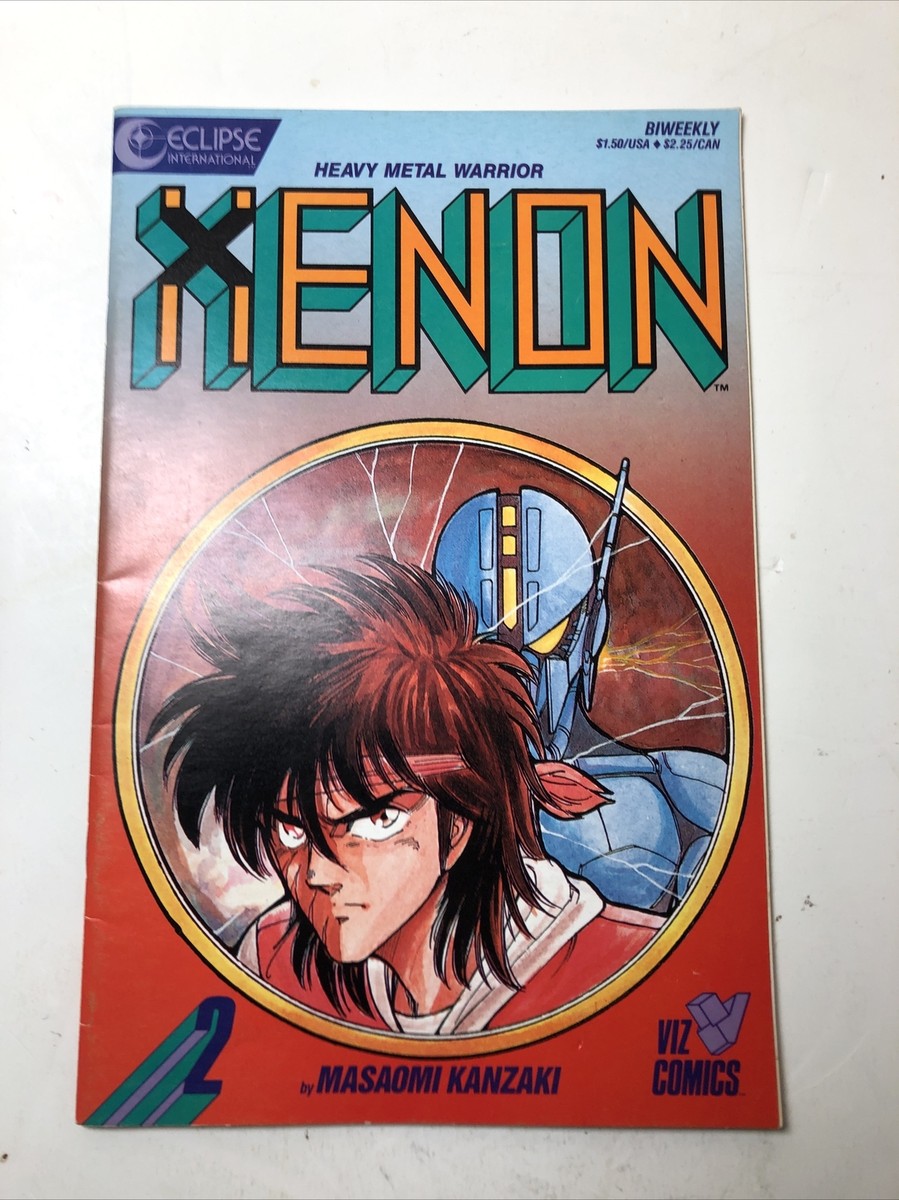 Xenon Heavy Metal Warrior Vol 2 by Kanzaki Viz Top Graphic