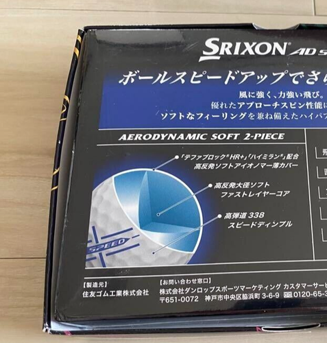 Bola de Golf DUNLOP SRIXON x Demon Slayer Collabo VELOCIDAD DE ANUNCIO Nueva Sin Usar JAPÓN NUEVA - Imagen 9 de 10