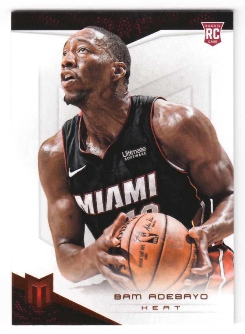 Bam Adebayo 2017-18 Panini Chronicles Momentum RC #339 Heat