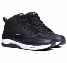 SCARPE SHOES STIVALI MOTO TCX NALBAK WP IMPERMEABILI BLACK ANTHRACITE TG 44