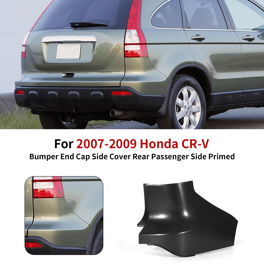 Rear Bumper End Cap Cover For 2007 2008 2009 Honda CR-V CRV Right Passenger Side