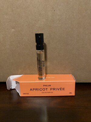 Phlur Apricot Privee Eau de Parfum 0.06 Oz 2 mL Unisex Perfume Spray Sample