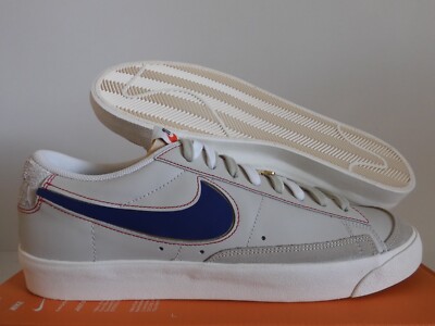 NIKE BLAZER LOW 77 PREMIUM ''REMOVABLE SWOOSH'' LIGHT BONE SZ 14 [DH4370-002]