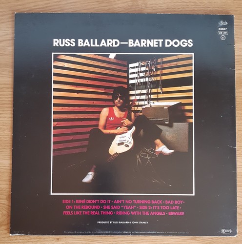 RUSS BALLARD - BARNET DOGS - LP von 1980 - EPIC EPC 83867- OIS - Picture 4 of 6