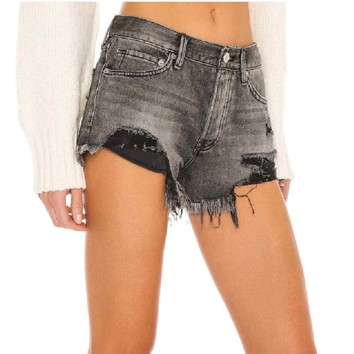 Free people good store vibrations shorts