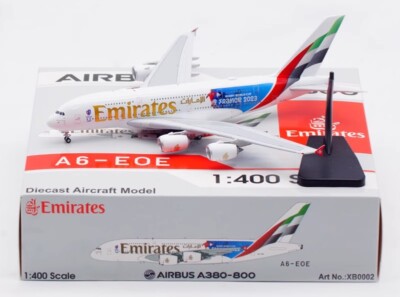 エミレーツ航空 Aviation 1:400 A380 A6-EOE AVIATION 1/400 Emirates airline Airbus A380 A6-EOE XB0002