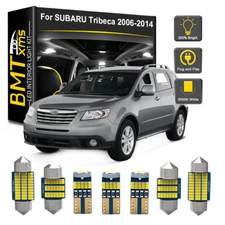 12x Interior LED Light Bulbs Trunk Map Dome For SUBARU Tribeca 2006-2014 White